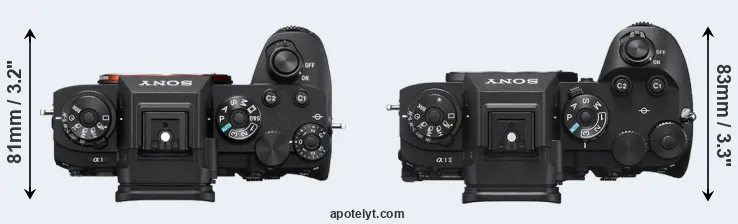 Compare A1 versus A1 II top