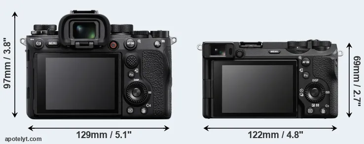 Comparison A1 or A6700 rear