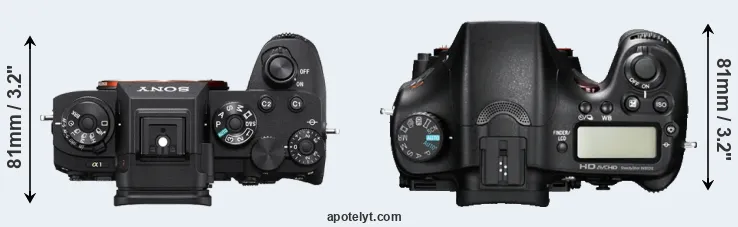 Compare A1 versus A77 top