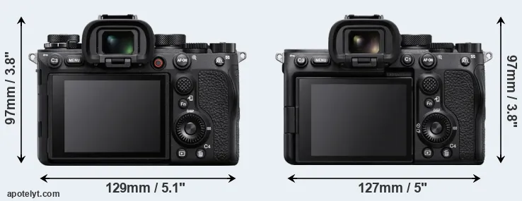 Comparison A1 or A7S III rear