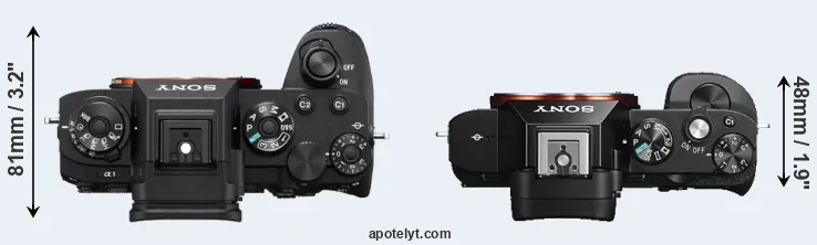 Compare A1 versus A7S top