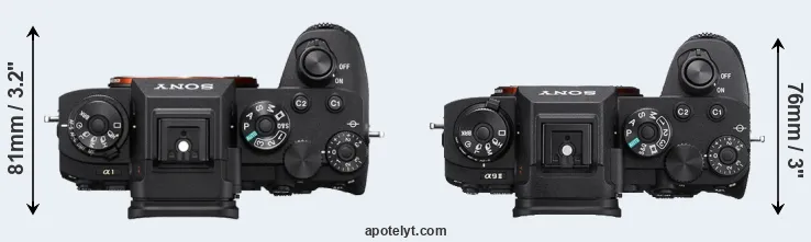 Compare A1 versus A9 II top