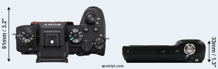 Compare A1 versus NEX-3 top