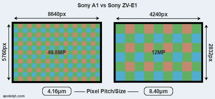 A1 versus ZV-E1 MP