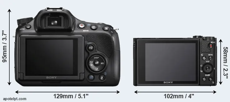 Comparison A58 or HX95 rear