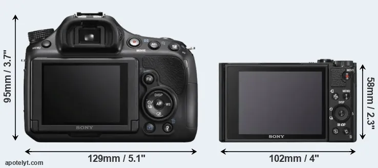 Comparison A58 or WX800 rear