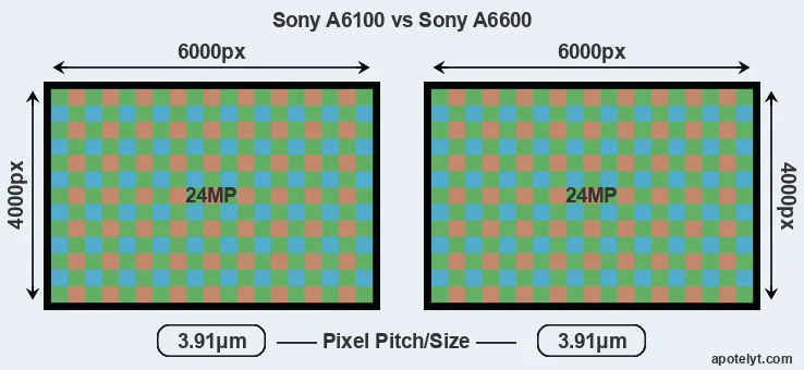 A6100 versus A6600 MP