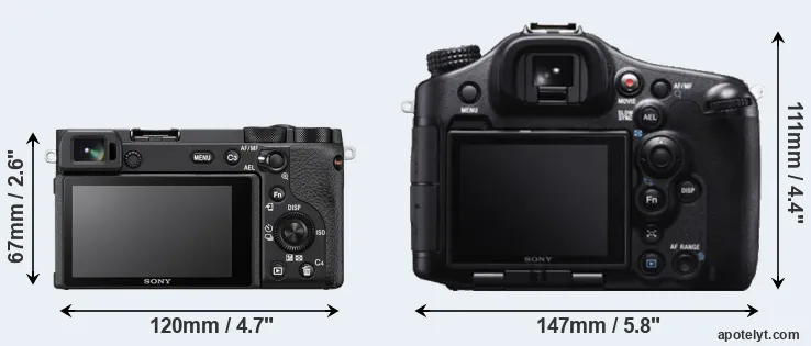 Comparison A6600 or A99 rear
