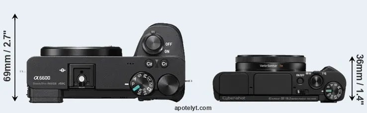 Compare A6600 versus HX99 top
