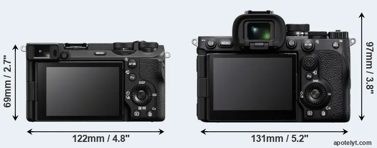 Comparison A6700 or A7R V rear