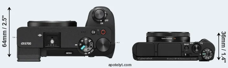 Compare A6700 versus HX99 top