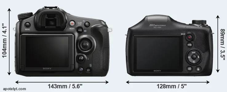 Comparison A68 or H300 rear