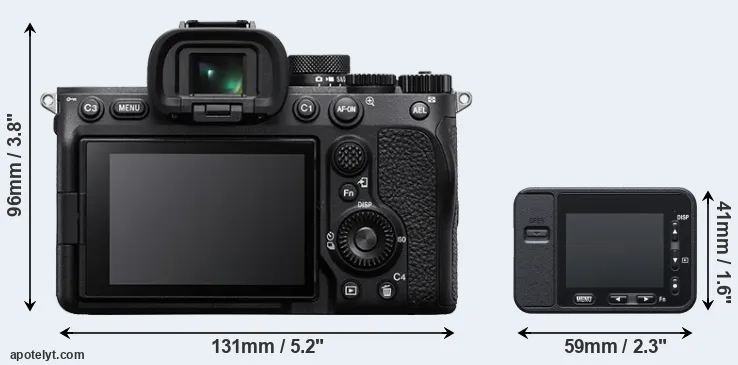 Comparison A7 IV or RX0 rear