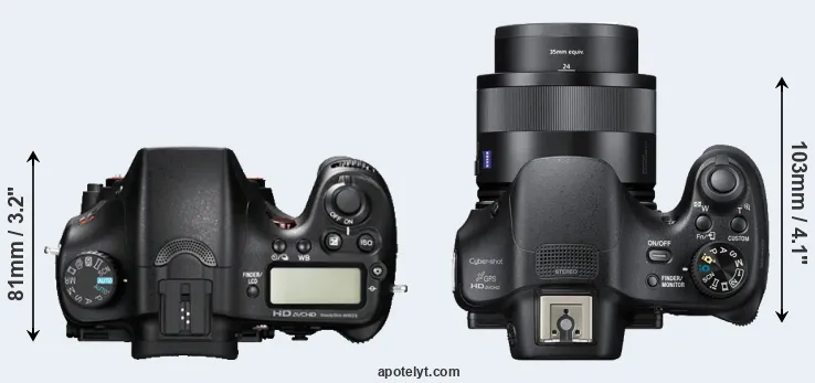 Compare A77 versus HX400V top