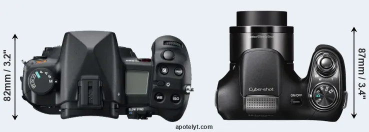 Compare A850 versus H200 top