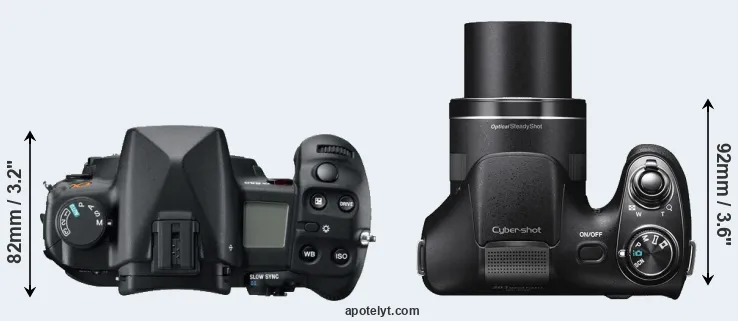 Compare A850 versus H300 top
