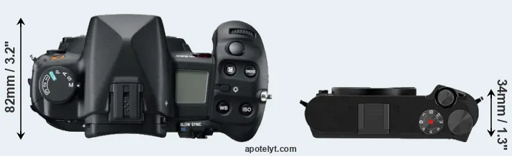 Compare A850 versus M1 top