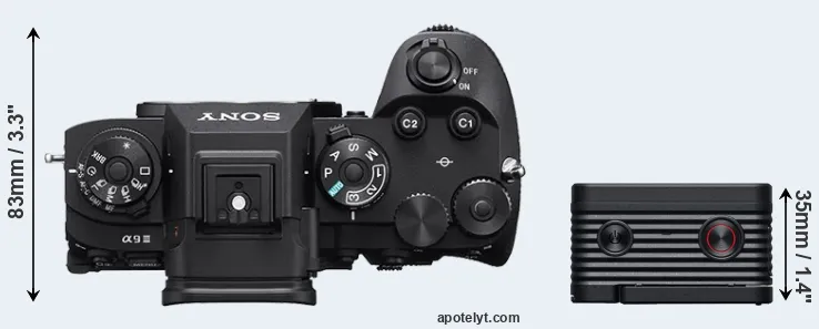 Compare A9 III versus RX0 II top