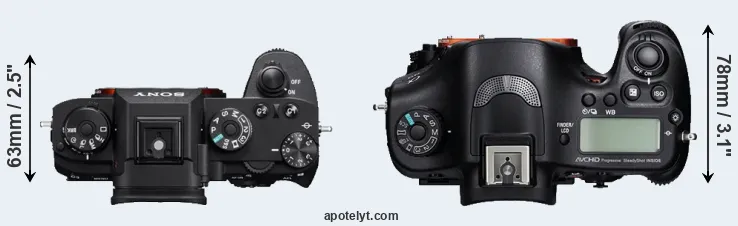 Compare A9 versus A99 top