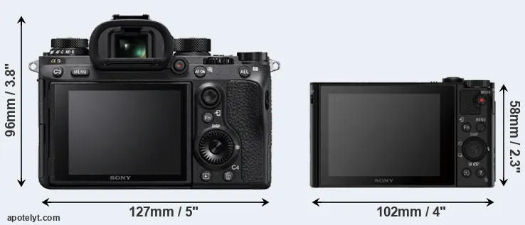 Comparison A9 or HX80 rear