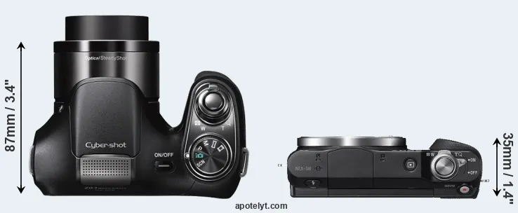 Compare H200 versus NEX-3N top