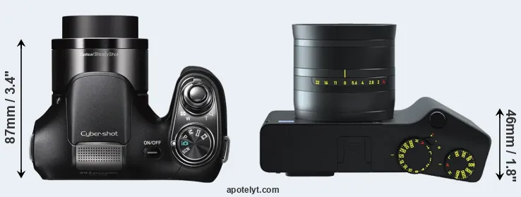 Compare H200 versus ZX1 top
