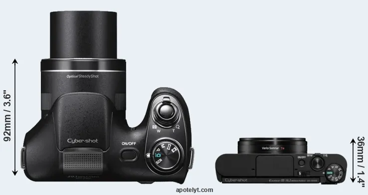Compare H300 versus WX800 top