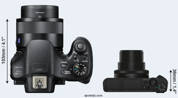 Compare HX400V versus HX90V top