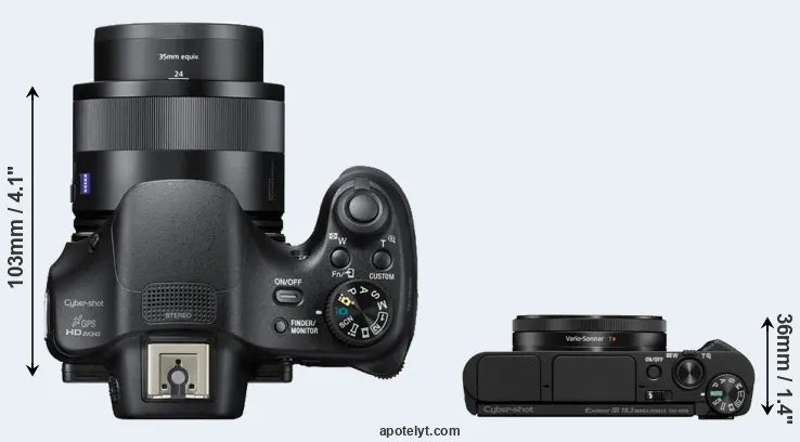 Compare HX400V versus HX99 top