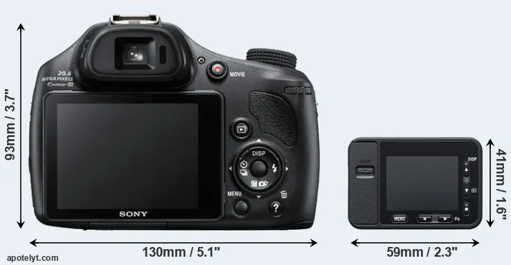 Comparison HX400V or RX0 rear
