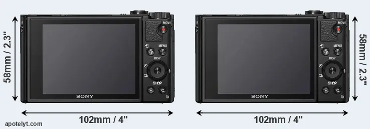 Comparison HX95 or HX99 rear