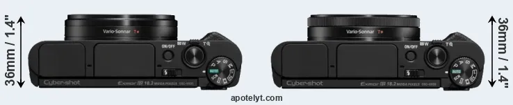 Compare HX95 versus HX99 top