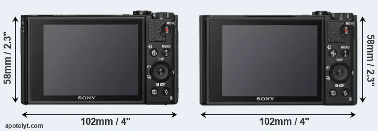 Comparison HX99 or WX800 rear