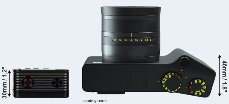 Compare RX0 versus ZX1 top