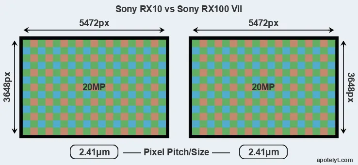 RX10 versus RX100 VII MP