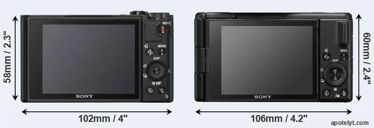 Comparison WX800 or ZV-1 II rear
