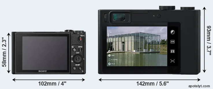 Comparison WX800 or ZX1 rear